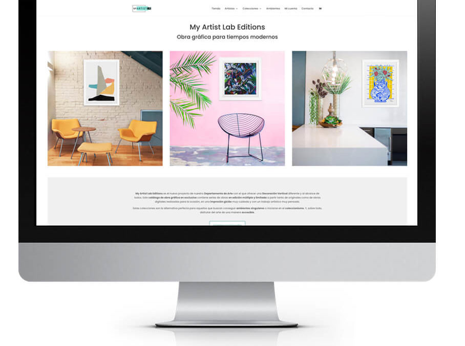 Tienda online para My Artist Lab Editions
