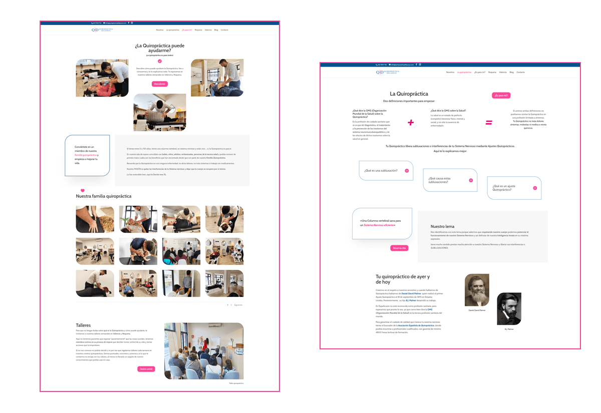 Portfolio 2 Diseño Web Quiropráctica Delassus Portfolio 2 Diseño Web Quiropráctica Delassus