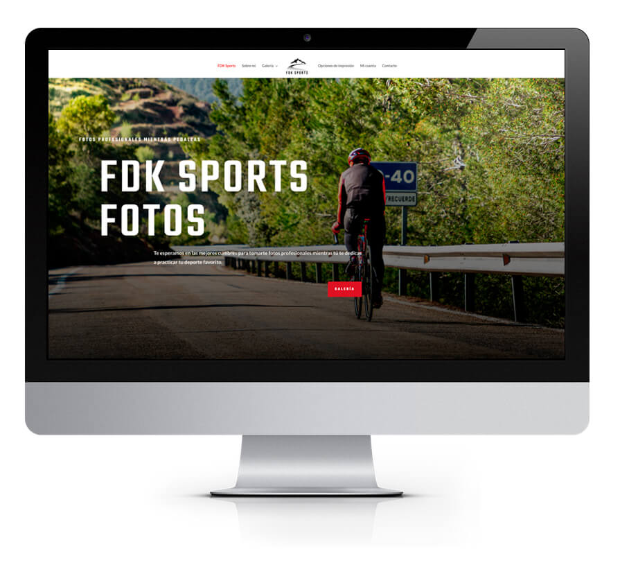Portada web FDK Sports Fotografía Deportiva