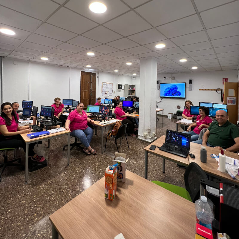 Alumnos Taller Empleo 23