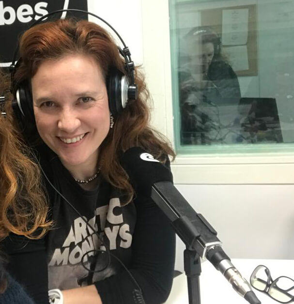Patri Navarro en la radio