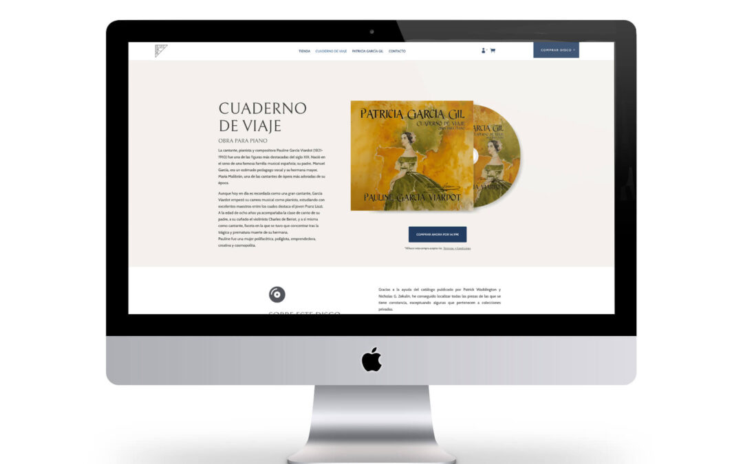Diseño web para Clave de Si Records