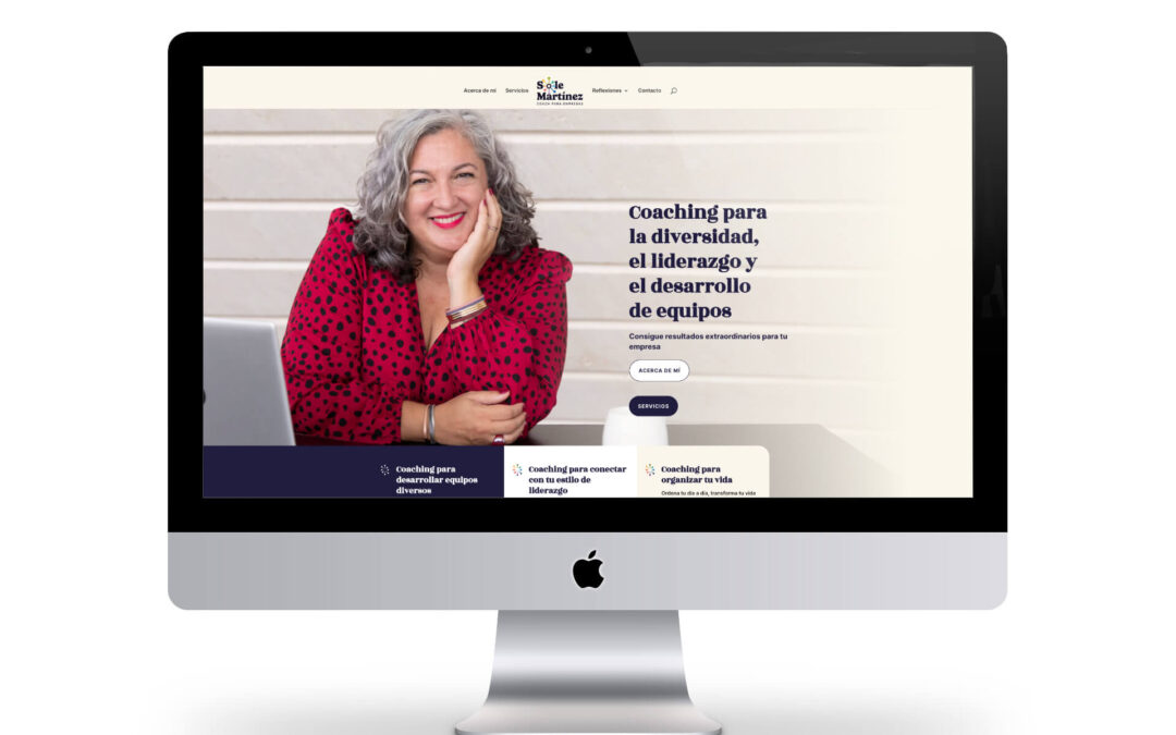 Diseño web para Sole Martínez
