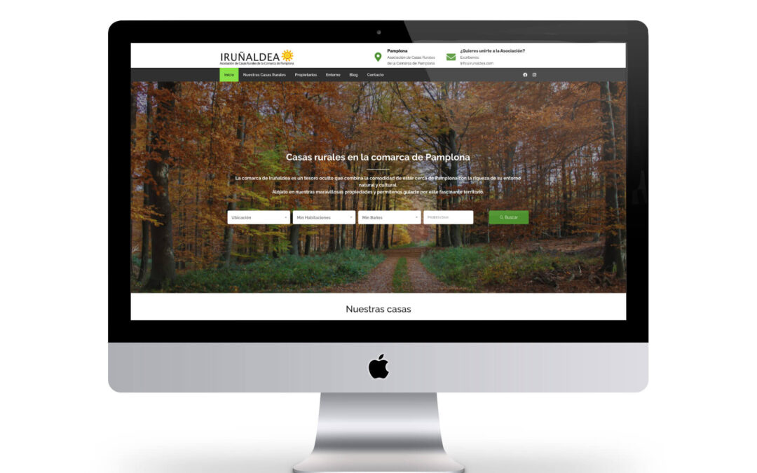 Diseño web para Iruñaldea