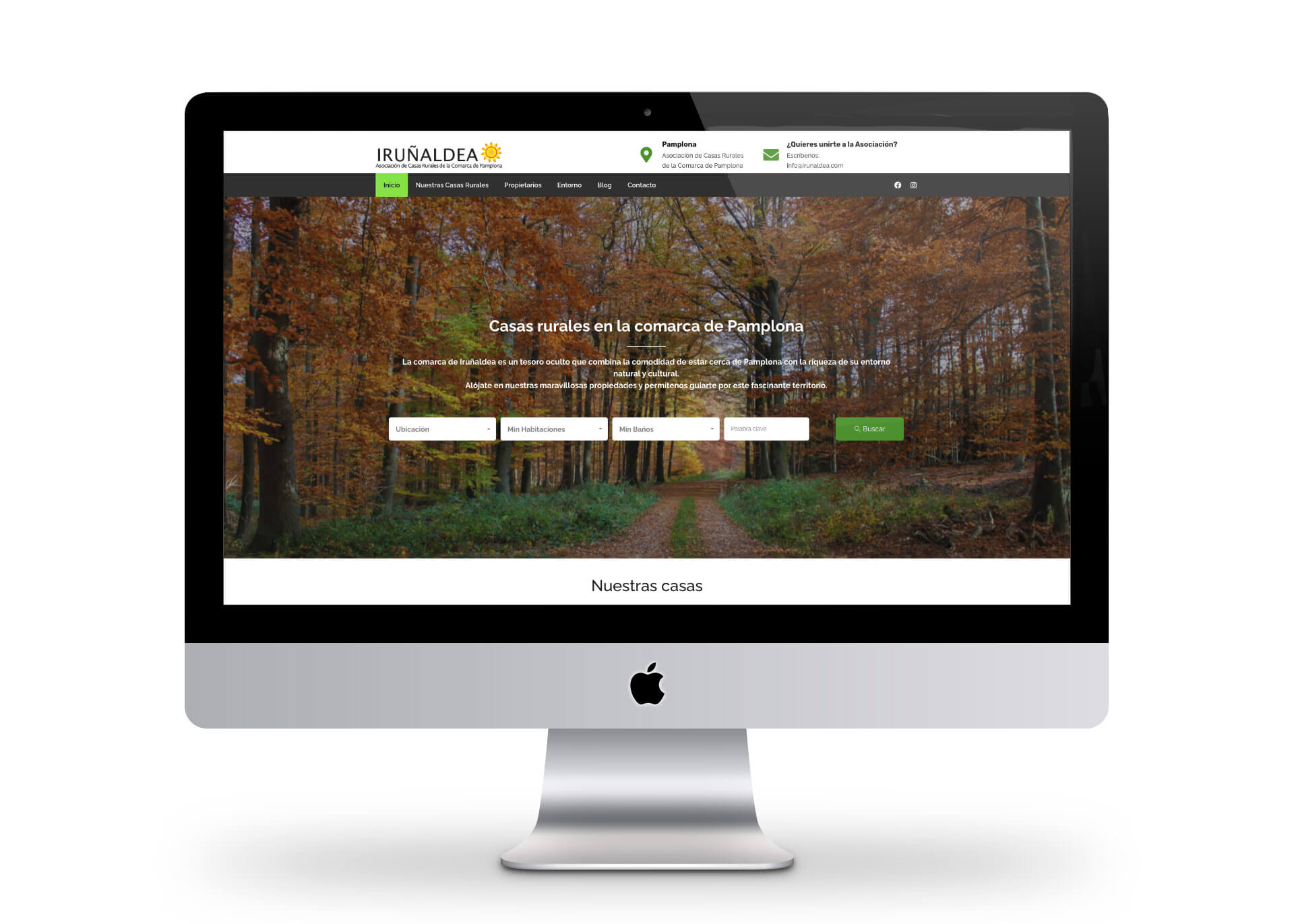 Diseño web Iruñaldea