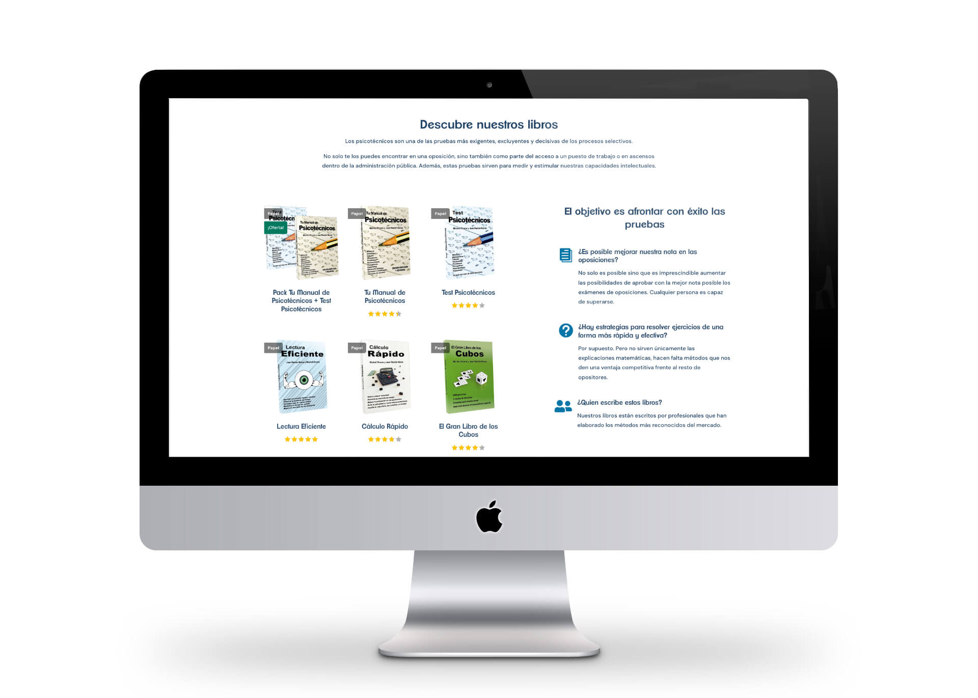Diseño web para Nuaula - libros y formación opositores Diseño web para Nuaula - libros y formación opositores