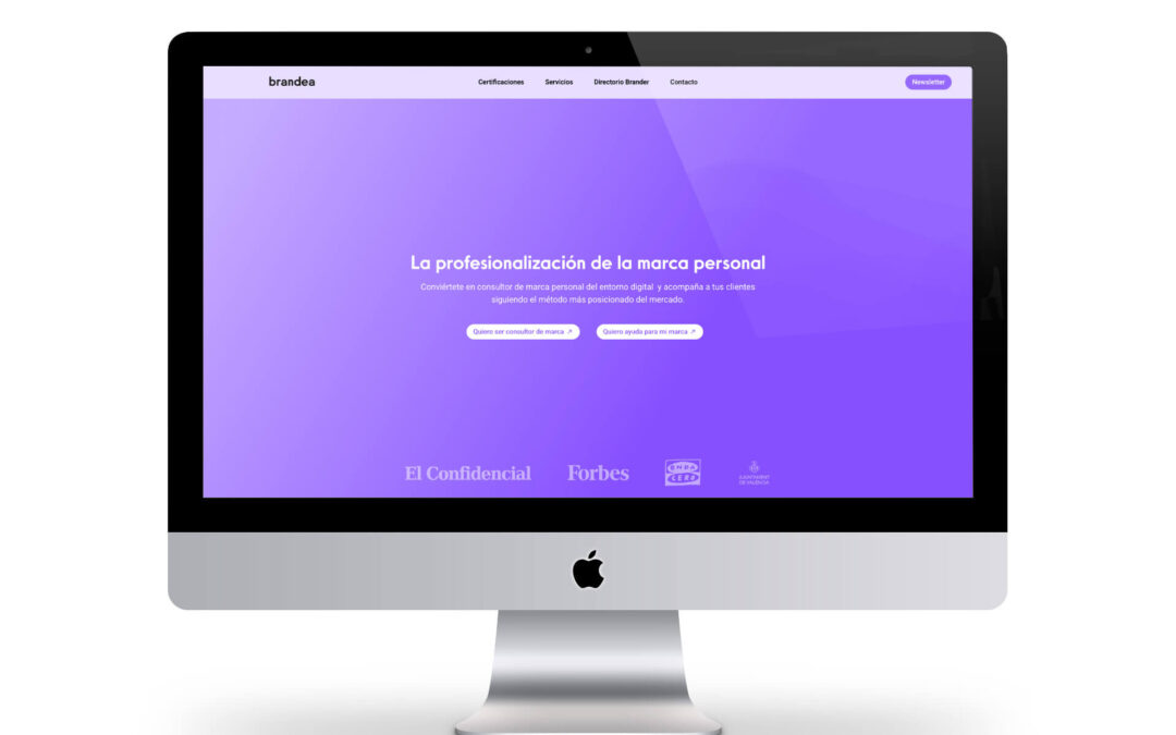 Implementación web para Escuela Brandea