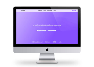 Implementación página web Escuela Brandea